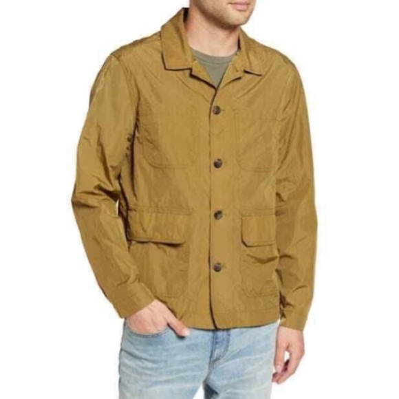 Treasure & Bond Crinkle Jacket OLIVE TREE,Sz XS